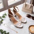 SOLE Ankle-Strap Minimalist Block-Heel Sandals