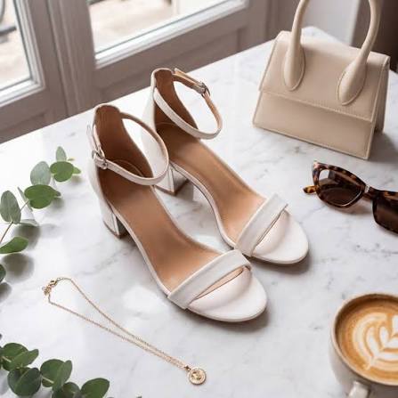 SOLE Ankle-Strap Minimalist Block-Heel Sandals